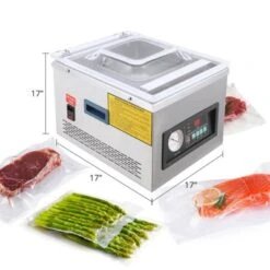 Vacuum Sealer, Professional Chamber Sealer - Automatic 10.2'' Width Stainless Steel Food Packaging Machine For Home & Commercial -Furniture GUEST 012b84a1 a41f 4a42 b95a ae8417b9c0d4