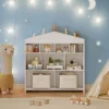 9-Cubby Kids Bookshelf Toy Storage Organizer - White Wooden Bookcase For Playroom, Nursery & Kids Room -Furniture GUEST 02c0e3ce d9de 4a91 92d9 f21ec1698c62