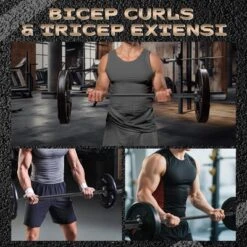 Barbell Bar For Weightlifting - 7FT Heavy Duty (1500LB/700LB), 4FT Short (500LB), 47" EZ Curl Bar - Fits 2" Standard Plates-Home Gym Strength Training 13 Barbell Bar For Weightlifting - 7FT Heavy Duty (1500LB/700LB), 4FT Short (500LB), 47" EZ Curl Bar - Fits 2" Standard Plates-Home Gym Strength Training -Furniture GUEST 0655cf5a 8a74 4824 bab1 3ee1cb3b969b