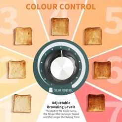 Commercial Conveyor Toaster, 300 Slices/H, 1800W 110v, 7 Temperature Settings 12 Commercial Conveyor Toaster, 300 Slices/H, 1800W 110v, 7 Temperature Settings -Furniture GUEST 0c68e16a 1742 4962 8c13 63bcf481eb14 1