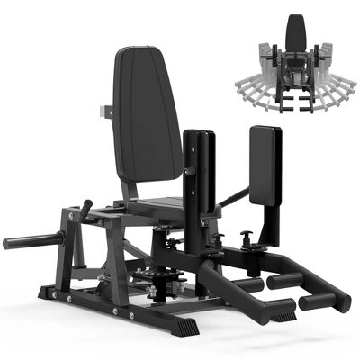 Hip Abduction Machine, Inner And Outer Thigh With 6 Levels Gear System & 4-Position Backrest Adjustment, Home Gym Equipment, Abductor Adductor 9 Hip Abduction Machine, Inner And Outer Thigh With 6 Levels Gear System & 4-Position Backrest Adjustment, Home Gym Equipment, Abductor Adductor - Image 7
