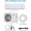 9,000 BTU Mini Split AC/Heating System, Split Air Conditioner & Heater, 23 SEER2 / 115V, Cools Rooms Up To 500 Sq. Ft., White 2 9,000 BTU Mini Split AC/Heating System, Split Air Conditioner & Heater, 23 SEER2 / 115V, Cools Rooms Up To 500 Sq. Ft., White -Furniture GUEST 0fbfdae8 06e8 46ed 83dc 65ed9f36550b