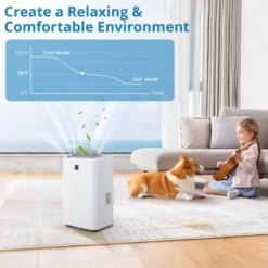 Portable Air Conditioners, 14000 BTU Portable AC, Cools Up To 750 Sq. Ft 3-in-1 Mobile AC For Room With Dehumidifier Fan Sleep Mode, 24H Timer 12 Portable Air Conditioners, 14000 BTU Portable AC, Cools Up To 750 Sq. Ft 3-in-1 Mobile AC For Room With Dehumidifier Fan Sleep Mode, 24H Timer -Furniture GUEST 1096de45 b9fc 49b5 84a4 67923174c6a5