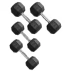 TROPOW Black PVC Hex Dumbbell Set ¨C 100LB (5/10/15/20LB X2) & 110LB (25/30LB X2) For Home Gym, Strength Training & Full-Body Workout -Furniture GUEST 1183c66b 59be 4fd5 a9fe 862fd5236ce9