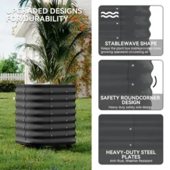 Heavy Duty Galvanized Steel Garden Bed 12 Heavy Duty Galvanized Steel Garden Bed -Furniture GUEST 16df24d1 86b9 4af2 a736 7d3d73666200