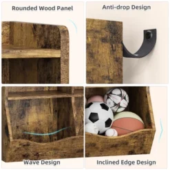 3-Tier Kids Bookcase & Toy Organizer - Storage Cabinet With Cubbies For Playroom, Bedroom, Nursery -Furniture GUEST 1c95356d 5b2c 4300 8150 04458fc7716c