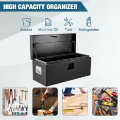 Heavy-Duty Hitch Mount Tool Box, Rust Resistant Steel With Weatherproof Seal -Furniture GUEST 209453c4 0636 4847 8894 e933abc2d9bc