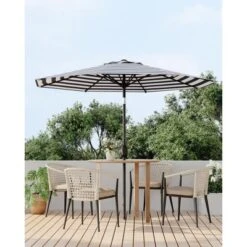 9FT Outdoor Patio Umbrella, Outdoor Table Umbrella, Market Umbrella, 6 Sturdy Ribs UV Protection Waterproof For Garden, Deck, Backyard, Pool -Furniture GUEST 20ec45b2 f7b5 4c98 bb36 9c49cf113f60
