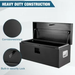 Heavy-Duty Hitch Mount Tool Box, Rust Resistant Steel With Weatherproof Seal -Furniture GUEST 25196bba e9c6 4402 921b ca776883005f