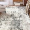 9x12 Area Rugs For Living Room Bedroom Non Slip Machine Washable Soft Modern Abstract Rugs Stain Resistant & Low Pile Large Rug -Furniture GUEST 27eab91c e29b 42f7 972f 3f38c7d3ecb5