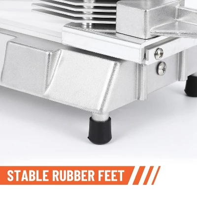 Tomato Slicer, 3/8" Stainless Steel Blade Slicer With Built-In Cutting Board - Safety Guards & Non-Slip Feet For Restaurant & Home 9 Tomato Slicer, 3/8" Stainless Steel Blade Slicer With Built-In Cutting Board - Safety Guards & Non-Slip Feet For Restaurant & Home - Image 7