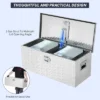 Heavy Duty Aluminum Truck Bed Tool Box With 2 Metal Boxes, Storage Tool Boxes Chest Box Organizer -Furniture GUEST 28866513 7c48 4646 b5f8 cab707307fcc