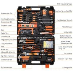 Tool Set 236 Piece - Socket Wrench Set With Toolbox, Auto Repair & Household Hand Tool Kit With Essential Tools For Home & Garage