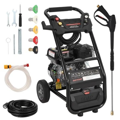 3600 PSI Gas Pressure Washer, 2.6 Max GPM, High Pressure Washer With 4 Quick Connect Nozzles&Soap Nozzle 10 3600 PSI Gas Pressure Washer, 2.6 Max GPM, High Pressure Washer With 4 Quick Connect Nozzles&Soap Nozzle - Image 8