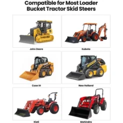 Pallet Forks Skid Steer - 60" 4000LB Heavy Duty Clamp-On Tractor Forks With Adjustable Stabilizer Bar For Buckets 14 Pallet Forks Skid Steer - 60" 4000LB Heavy Duty Clamp-On Tractor Forks With Adjustable Stabilizer Bar For Buckets -Furniture GUEST 29f220a6 6298 4307 a252 0e379aa3a14c