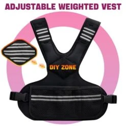 Adjustable Weighted Vest Women, 4-10 Lb Weight Vest With Ironsand Weights And DIY Zone For Walking, Jogging And Strength Training -Furniture GUEST 2c43e60a b914 4f5c 9a81 d4cb83f84ea4