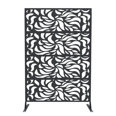Metal Privacy Screen - Rust-Proof Scroll Design For Yard, Flower Bed Borders & Patio Dividers, Snap-Together Installation 12 Metal Privacy Screen - Rust-Proof Scroll Design For Yard, Flower Bed Borders & Patio Dividers, Snap-Together Installation - Image 10