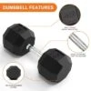 TROPOW Rubber-Coated Hex Dumbbell Set (5-50LB, 200-550LB Options) ¨C Black Home & Gym Weights For Strength Training & Full-Body Workouts 1 TROPOW Rubber-Coated Hex Dumbbell Set (5-50LB, 200-550LB Options) ¨C Black Home & Gym Weights For Strength Training & Full-Body Workouts -Furniture GUEST 2d7220e5 57f0 4822 9d01 c6d6191e0ad2