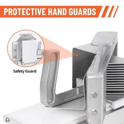 Tomato Slicer, 3/8" Stainless Steel Blade Slicer With Built-In Cutting Board - Safety Guards & Non-Slip Feet For Restaurant & Home 5 Tomato Slicer, 3/8" Stainless Steel Blade Slicer With Built-In Cutting Board - Safety Guards & Non-Slip Feet For Restaurant & Home - Image 3