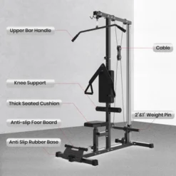 LAT Power Cable Machine,LAT All-in-One Machine With High And Low Pulley Station,LAT Pulldown Machines,Row Cable Machine With Adjustable Leg Support -Furniture GUEST 33331934 b772 4eed a5b9 66aa41d67edc