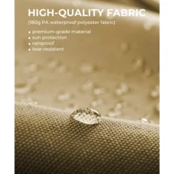 Pergola, 10x10 Ft Modern Aluminum Outdoor Pergola With Adjustable Canopy - Khaki Gazebo For Backyard Deck -Furniture GUEST 346594f4 f127 4d65 8533 7a71dd4ec167