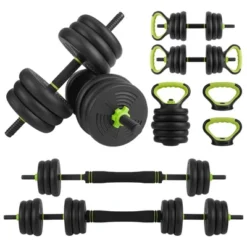 4 In 1 Adjustable Dumbbell Set, 44LBS Free Weight Set Used As Dumbbell, Barbell, Kettlebell And Push-up, Home Gym Fitness Workout Equipment Black 11 4 In 1 Adjustable Dumbbell Set, 44LBS Free Weight Set Used As Dumbbell, Barbell, Kettlebell And Push-up, Home Gym Fitness Workout Equipment Black -Furniture GUEST 3567262d 4432 4fcb ba9b 056806769e22