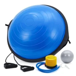 23in Balance Ball, 1600 Lbs Half Exercise Ball With Nonslip Base, Inflatable Half Ball Balance Trainer, Stability Half Yoga Ball Strength Training -Furniture GUEST 3797d3cc fade 4993 aac4 08551407c82b
