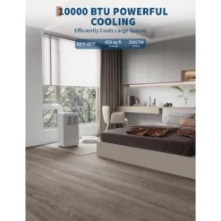 10,000 BTU Portable Air Conditioner, 3-in-1 Portable AC Unit With Fan & Dehumidifier, Room Air Conditioner Cools Up To 450 Sq. Ft. -Furniture GUEST 3ad09ec5 c909 4ea9 aefe 5407bd847a40