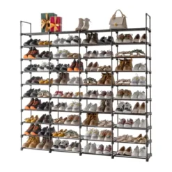 Shoe Rack 10 Tier Storage Organizer For Shoes, 72 Pairs Shoe Tower Unit Shelf Organizer For Closet