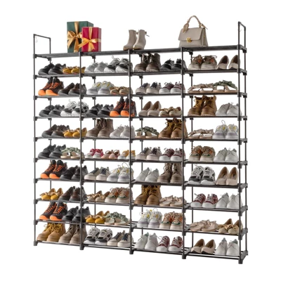 Shoe Rack 10 Tier Storage Organizer For Shoes, 72 Pairs Shoe Tower Unit Shelf Organizer For Closet 3 Shoe Rack 10 Tier Storage Organizer For Shoes, 72 Pairs Shoe Tower Unit Shelf Organizer For Closet