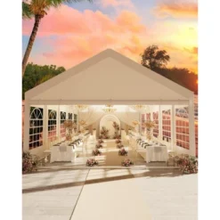 Heavy Duty Party Tent - Commercial Canopy With Removable Sidewalls & Church Windows, For Weddings, Banquets & BBQ Events -Furniture GUEST 45c1fdf2 ecd6 4d33 ab65 c1d490f9bcb1