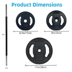 Adjustable Barbell Weight Set, Adjustable Free Weights For Home And Gym Workout -Furniture GUEST 49178ec1 7951 4a24 b4a5 672cb57ac3a3