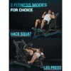Leg Press Machine, Hack Squat Machine Combo - 2-in-1 For Home Gym With Linear Bearing, Band Pegs, 1500LBS Capacity For Lower Body Workout 1 Leg Press Machine, Hack Squat Machine Combo - 2-in-1 For Home Gym With Linear Bearing, Band Pegs, 1500LBS Capacity For Lower Body Workout -Furniture GUEST 4ac5f3be e1c3 4f2e 9cc5 6d4d413bee33