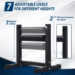 Bulgarian Split Squat Stand, Single Leg Squat Roller, Split Squat Stand With 7 Adjustable Roller Heights, Ideal For Squats, Leg Lunges -Furniture GUEST 4bd59d28 cc0e 4f20 98ac 723b2a258d5a