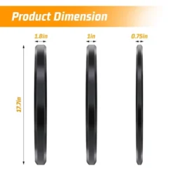 Weight Plates Set, 2-Inch Universal Fit, Bumper Plates With Steel Insert For Strength Training, Rubber Weight Plates For Barbell Home Gym 14 Weight Plates Set, 2-Inch Universal Fit, Bumper Plates With Steel Insert For Strength Training, Rubber Weight Plates For Barbell Home Gym -Furniture GUEST 4da6775b c941 4874 9f85 22fa8afd2d7f