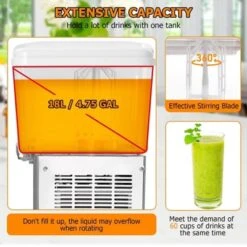 Commercial Beverage Dispenser Ice Tea Drink Machine , Ideal For Cold Drinks, Perfect For Restaurants, Hotels, And Parties -Furniture GUEST 4ea22d6f 705c 4070 a12d 2666e9c0786a
