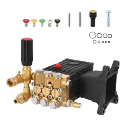 4400 PSI High-Pressure Water Pump, 4 GPM Flow Rate, 1" Shaft Horizontal Plunger Design, Universal Replacement -Furniture GUEST 4fa9c618 13f2 42d3 bdf3 0756ba1f6cdd