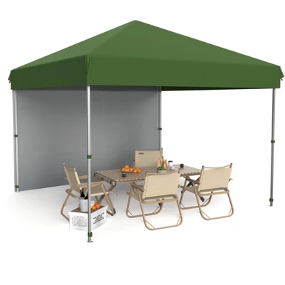 10x10 Pop Up Canopy Tent Outdoor Canopy With Removable Sidewalls Heavy Duty Commercial Instant Tent Shelter (1-Sidewall) 13 10x10 Pop Up Canopy Tent Outdoor Canopy With Removable Sidewalls Heavy Duty Commercial Instant Tent Shelter (1-Sidewall) - Image 11