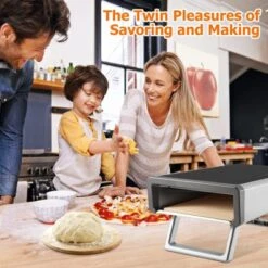 12-Inch Portable Outdoor Gas Pizza Oven - 950¡ãF High Temperature, 60-Second Cooking, 15-Min Preheat -Furniture GUEST 509a60f5 d4d6 49ec a9f0 04eb0e0e4018