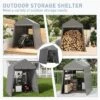 Outdoor Storage Tent,Outdoor Portable Storage Shelter Shed With Roll Up Doors & Vents Outdoor Storage Shed,Suitable For Garage Storage Shelter -Furniture GUEST 51a6e1bf 46be 4ad8 b13b 71234335f39e