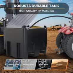 Diesel Tank, Portable Fuel Tank - 48 Gallon With 12V Electric Transfer Pump (10 GPM), 13Ft Hose & Auto Nozzle For Easy Fuel Transportation -Furniture GUEST 52831b34 332c 4746 8fc1 527bfdb5df6e