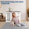44'' Dog Crate Furniture With Drawer & Cabinet, Heavy Duty Dog Kennel Furniture, Wooden Indoor Pet Cage Side End Table For Small To Medium Pets -Furniture GUEST 533d3e67 8770 409d 95c3 65fb411eb2c0