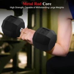 Dumbbells, PVC Hex Weight Set - Multiple Sizes (35-110LB) For Exercise, Fitness, Muscle Toning & Strength Building -Furniture GUEST 54e36cc8 0614 40ac ba75 a875faecacd4