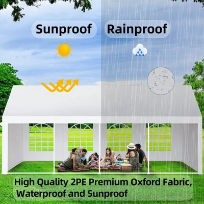 Outdoor Gazebo Tent For Events , Removable Sidewalls, 3 Storage Bags, Waterproof, Easy Setup, Ideal For Backyard Parties, Weddings 3 Outdoor Gazebo Tent For Events , Removable Sidewalls, 3 Storage Bags, Waterproof, Easy Setup, Ideal For Backyard Parties, Weddings