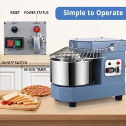 Stand Mixer, 450W Food Mixer With 3 Speeds - Stainless Steel Bowl & Safety Guard For Bakeries, Pizza Restaurants 13 Stand Mixer, 450W Food Mixer With 3 Speeds - Stainless Steel Bowl & Safety Guard For Bakeries, Pizza Restaurants -Furniture GUEST 5afc5e60 fc4d 4688 8d7f 3d1398747919