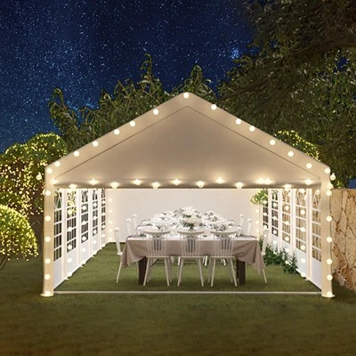 Outdoor Gazebo Tent For Events , Removable Sidewalls, 3 Storage Bags, Waterproof, Easy Setup, Ideal For Backyard Parties, Weddings 12 Outdoor Gazebo Tent For Events , Removable Sidewalls, 3 Storage Bags, Waterproof, Easy Setup, Ideal For Backyard Parties, Weddings - Image 10