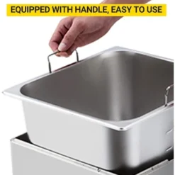 Deep Fryer, Commercial Dual 11L Electric Fryer 3400W - Twin Baskets With Stainless Steel For Restaurant, Food Truck -Furniture GUEST 5e42e4f5 eb21 454c 9a24 62e42820d0a5