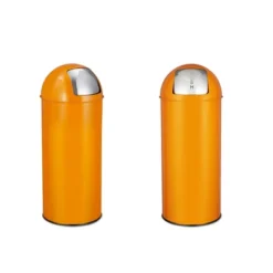 17 Gallon/65 Liter Push Lid Trash Can With Removable Inner Bucket, Stainless Steel Waste Bin, Tall Commercial Recycling Bin Waste Container 15 17 Gallon/65 Liter Push Lid Trash Can With Removable Inner Bucket, Stainless Steel Waste Bin, Tall Commercial Recycling Bin Waste Container -Furniture GUEST 5e6c0ce6 9556 42cf 9e08 5e199cde7c36