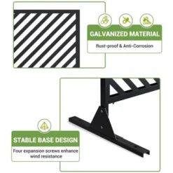 Freestanding Metal Privacy Screen For Outdoor Patio - Heavy-Duty Rust-Resistant Decorative Fence Panel | Weatherproof Design | Patio 14 Freestanding Metal Privacy Screen For Outdoor Patio - Heavy-Duty Rust-Resistant Decorative Fence Panel | Weatherproof Design | Patio -Furniture GUEST 5e936bdf bcbc 4d7a 8f54 f8dabae237a4