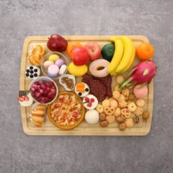 Extra Large Cutting Board For Kitchen, Wooden Chopping Block With Juice Grooves, Thick Butcher Block, Cheese Charcuterie Board -Furniture GUEST 5fb98ada f994 4b05 9bf6 f07ecbaad1e9